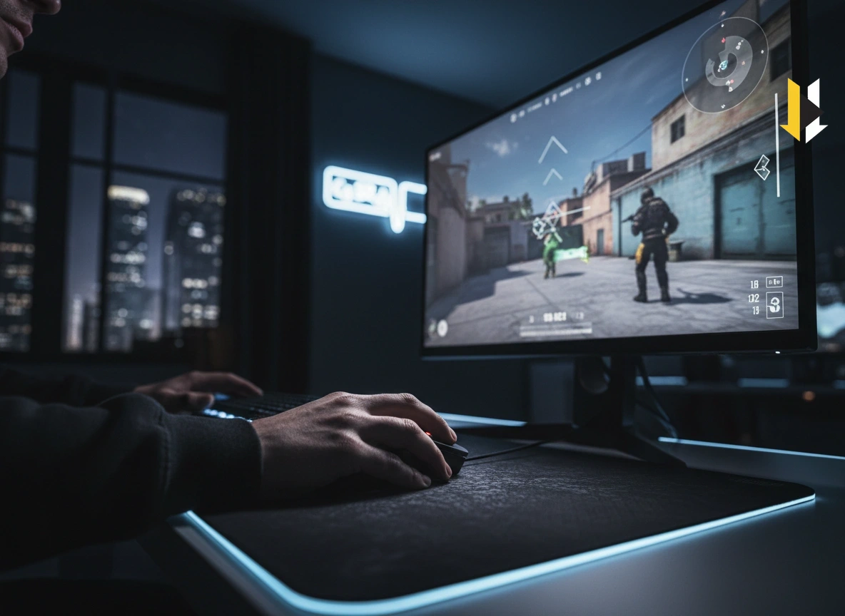 Statistische Übersicht von eSports-Matchdaten und Rundenanalysen auf einem Bildschirm