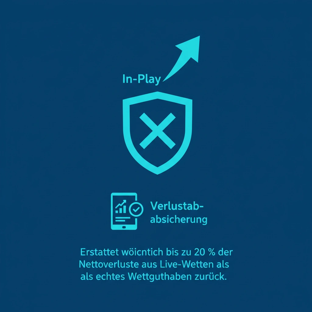 Live-Quotenanzeige auf einem mobilen Endgerät im Stadion
